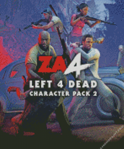 Left 4 Dead Game Poster Diamond Painting