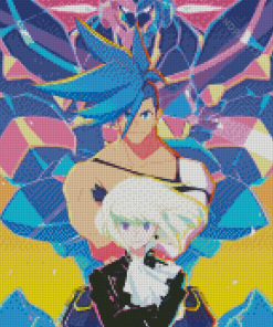 Lio Fotia And Galo Promare Characters Diamond Painting