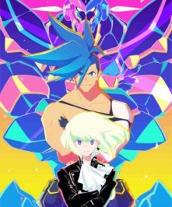 Lio Fotia And Galo Promare Characters Diamond Painting