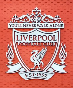 Liverpool FC Crest Logo Diamond Painting