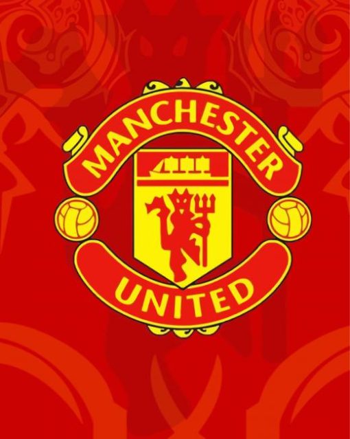 Man Utd Logo Diamond Painting