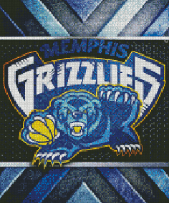 Memphis Grizzlies Art Diamond Painting