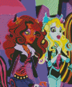 Monster High Characters Diamond Painting