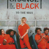 Orange Is The New Black Poster Diamond Painting