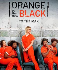 Orange Is The New Black Poster Diamond Painting