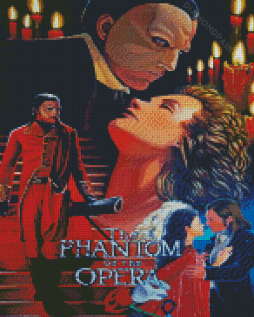 Phantom Of Opera Romantique Film Diamond Painting