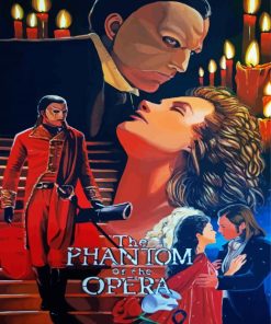 Phantom Of Opera Romantique Film Diamond Painting
