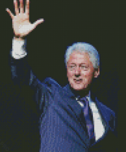 Bill Clinton President Diamond Painting