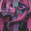 Purple And Dragon Diamond Painting