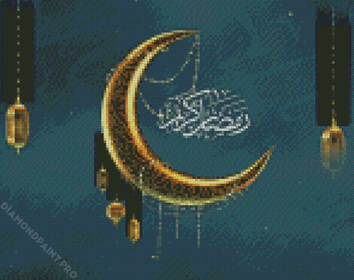 Ramadan Mubarak Kareem Diamond Painting