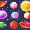 Space Planets Art Diamond Painting