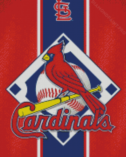 St Louis Cardinals Logo Diamond Painting