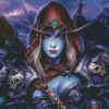 Sylvanas Windrunner Diamond Painting