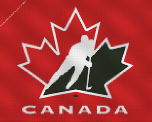 Team Canada Logo Diamond Painting