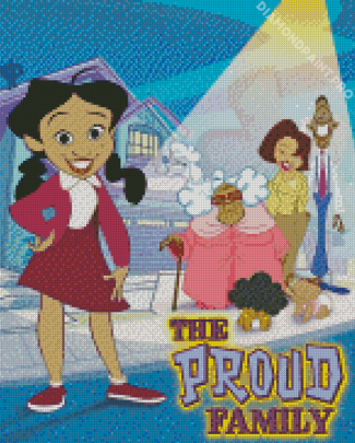 The Pround Family Poster Diamond Painting