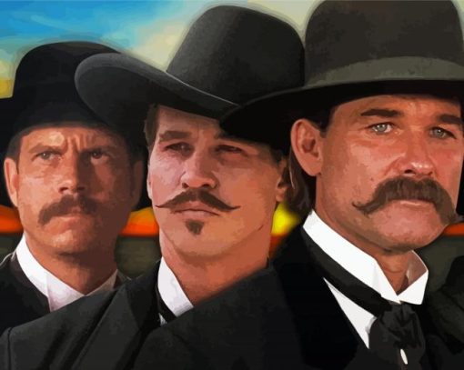 Tombstone Serie Characters Diamond Painting