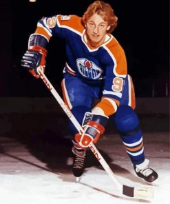 Wayne Gretsky Ice Hockey Player Diamond Painting