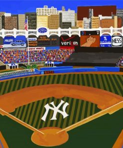 Yankee Stadium Art Diamond Painting