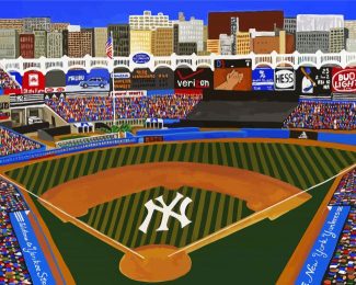 Yankee Stadium Art Diamond Painting