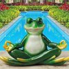 Adorable Zen Frog Diamond Painting