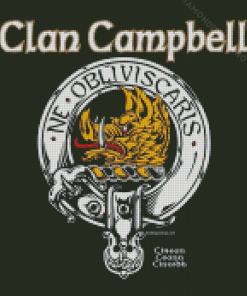 Campell Crest Diamond Painting