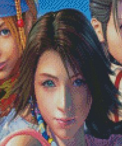 Aesthetic Final Fantasy Characters Diamond Painting