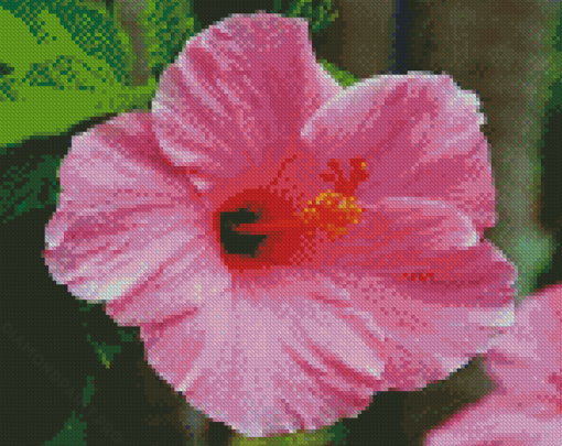 Aesthetic Flower Pink Diamond Painting