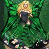 Green Fairy Diamond Painting