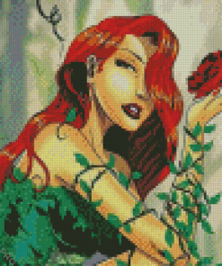 Poison Ivy Art Diamond Painting