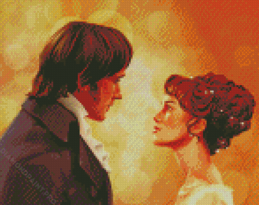 Aesthetic Pride And Prejudice Diamond Painting