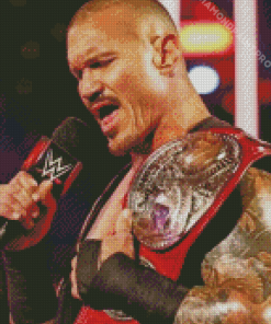 Randy Orton Wrestler Diamond Painting