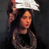 Aesthetic Tibet Lady Diamond Painting