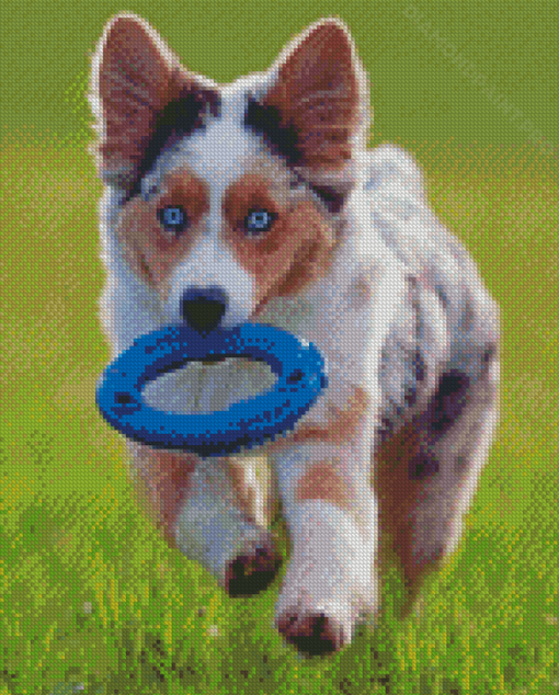 Aesthetic Toy Aussie Dog Diamond Painting
