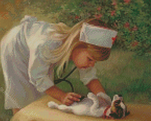 Baby Nurse Diamond Painting