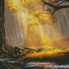 Beautiful Forest Light Diamond Painting