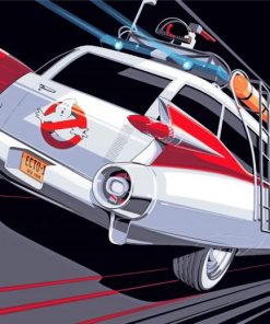 Ecto 1 Art Diamond Painting