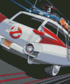 Ecto 1 Art Diamond Painting