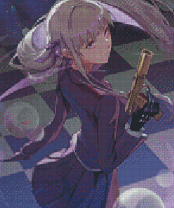 kyoko Kirigiri Anime Character Diamond Painting