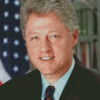 Bill Clinton Diamond Painting