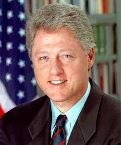 Bill Clinton Diamond Painting