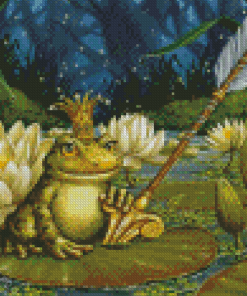 Princess Frog Animal Diamond Painting