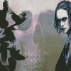 The Crow Skull Diamond Painting