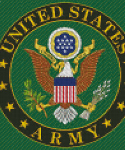 United States Army Logo Diamond Painting