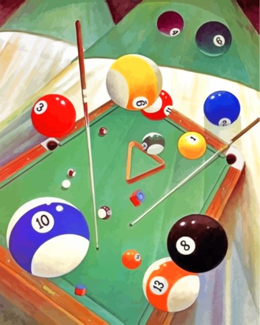 8 Ball Pool Diamond Painting