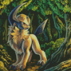 Absol In Jungle Diamond Painting