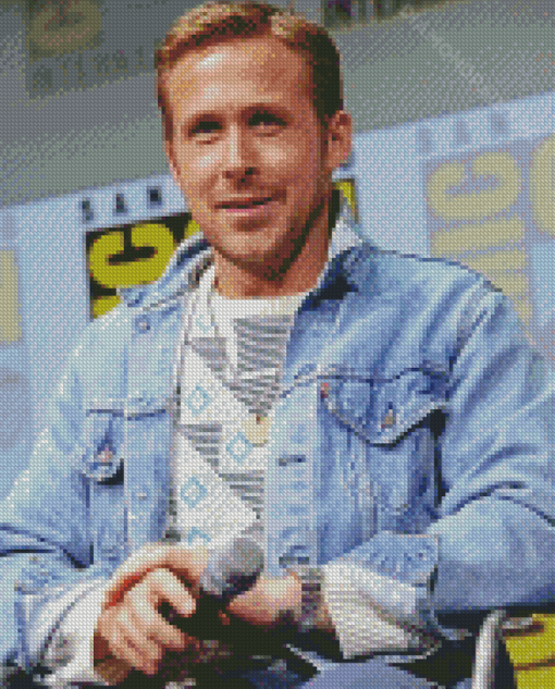 Actor Ryan Gosling Diamond Painting