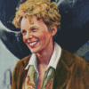 Amelia Earhart Art Diamond Painting