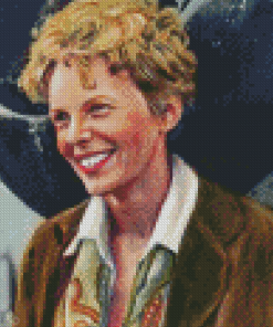 Amelia Earhart Art Diamond Painting