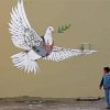 Banksy Art Dove Diamond Painting