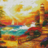 Chuck Pinson Lighthouse Diamond Painting